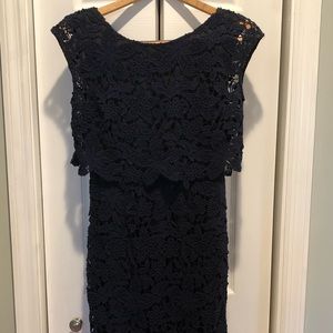 Boden Navy Blue Lace dress
